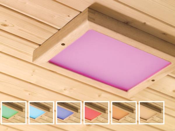 Karibu LED Farblicht Größe 2 inkl. Fernbedienung Karibu LED Farblicht Größe 2 inkl. Fernbedienung