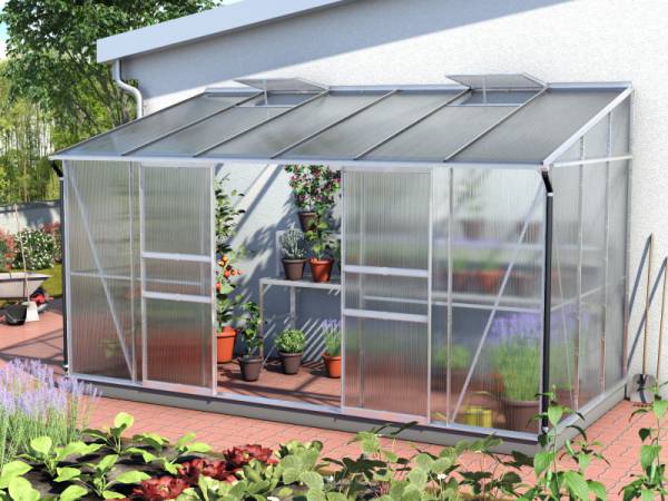 Vitavia Gewächshaus Ida 7800 HKP 4 mm Alu Vitavia Gewächshaus Ida 7800 HKP 4 mm Alu