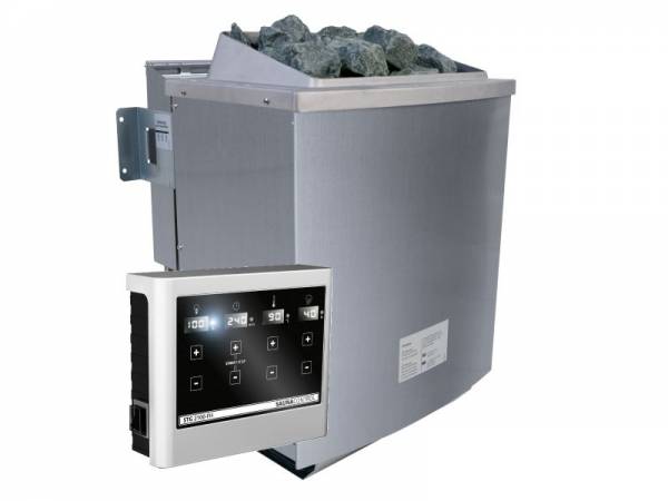 Wolff Finnhaus Bio-Kombiofen 9,0 kW externe Steuerung und Steine Wolff Finnhaus Bio-Kombiofen 9,0 kW externe Steuerung und Steine