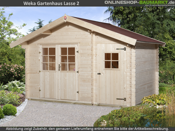 Weka Gartenhaus 253 Gr. 2 natur Weka Gartenhaus 253 Gr. 2 natur