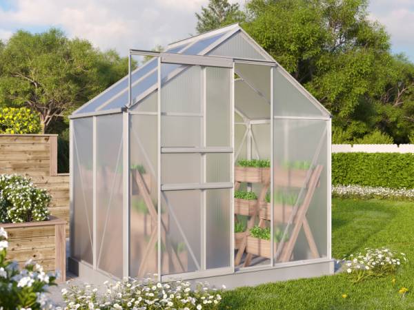 Vitavia Gewächshaus Comet 2500 HKP 4 mm Alu eloxiert Vitavia Gewächshaus Comet 2500 HKP 4 mm Alu eloxiert