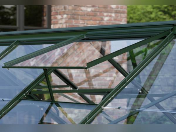 Vitavia Alu-Dachfenster ohne Verglasung grün