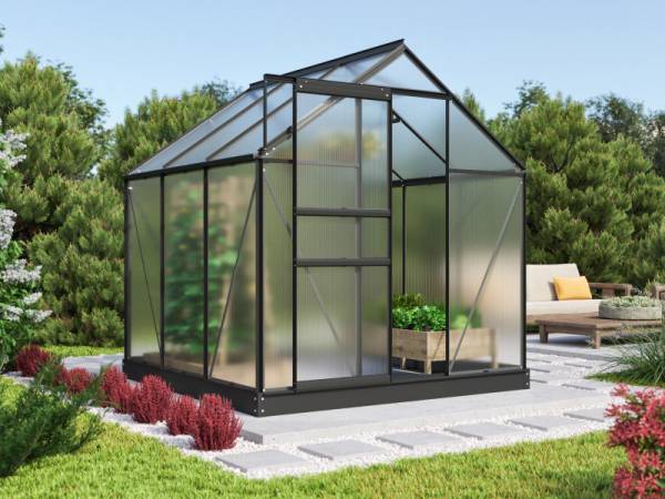 Vitavia Gewächshaus Comet 3800 HKP 4 mm Schwarz Vitavia Gewächshaus Comet 3800 HKP 4 mm Schwarz