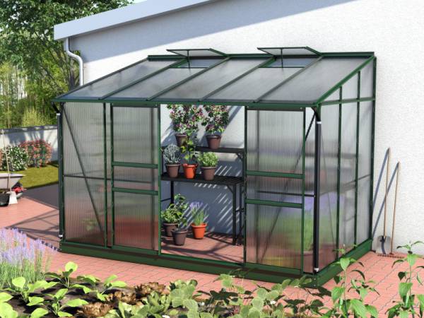 Vitavia Gewächshaus Ida 6500 HKP 4 mm dunkelgrün Vitavia Gewächshaus Ida 6500 HKP 4 mm dunkelgrün