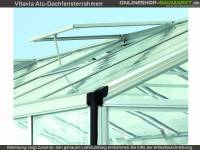Vitavia Alu-Dachfenster ohne Verglasung blank-eloxiert