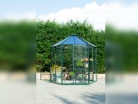 Vitavia Gewächshaus Hera 4500 ESG/HKP in smaragdgrün, inkl. Fundament