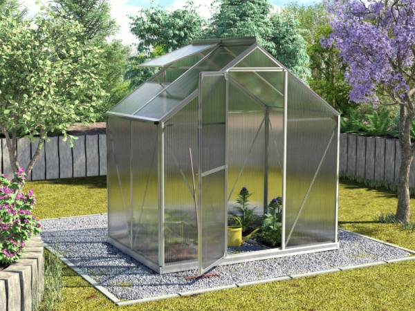 Vitavia Gewächshaus Triton 2500 HKP 6 mm Alu Vitavia Gewächshaus Triton 2500 HKP 6 mm Alu