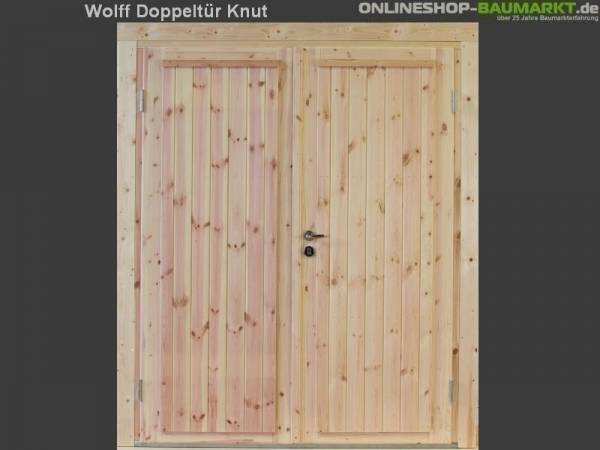 Wolff Finnhaus Doppeltür Knut XL 70