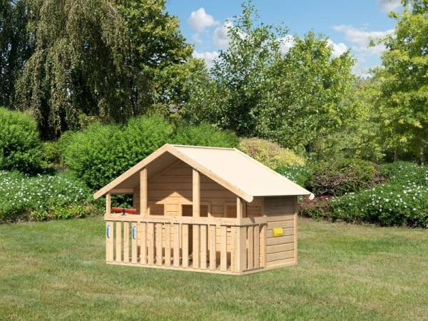 Akubi Spielhaus Trixi mit Spielset Akubi Spielhaus Trixi mit Spielset