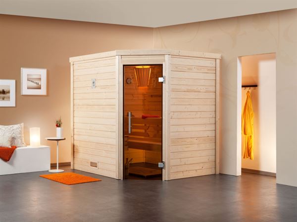 Weka Aktions-Sauna Terra 58 mm inkl. 7,5 kW Ofen Weka Aktions-Sauna Terra 58 mm inkl. 7,5 kW Ofen