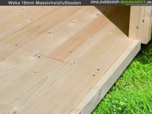 Weka Fußboden für Gartenhaus 209 Gr. 3