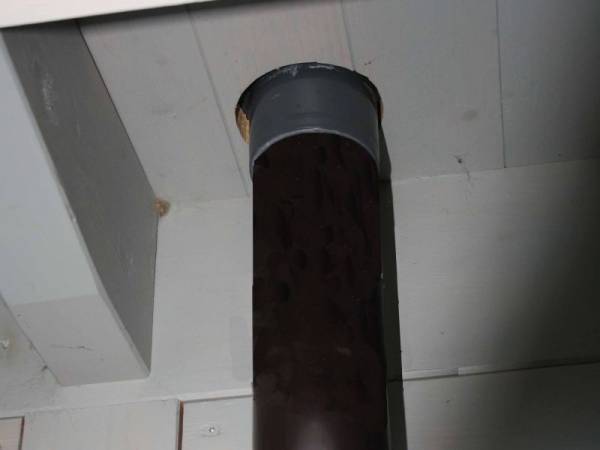 Fallrohrset F1 mit Einlaufstutzen anthrazit DN60, Dachhöhe bis 250 cm Fallrohrset F1 mit Einlaufstutzen anthrazit DN60, Dachhöhe bis 250 cm