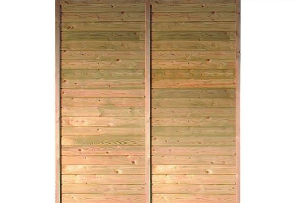 Karibu Seitenwand für Einzel- / Doppel-Carport kdi Karibu Seitenwand für Einzel- / Doppel-Carport kdi