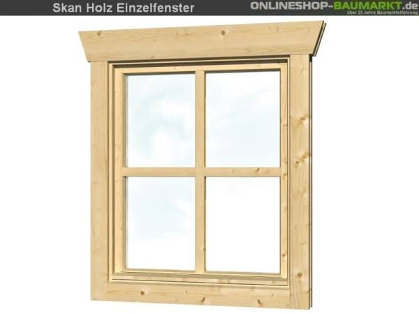 Skan Holz Einzelfenster 28 mm, Anschlag rechts