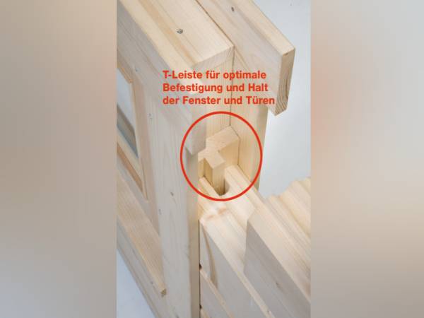 Wolff Finnhaus Ferienhaus Spessart 92-C mit Schlafboden
