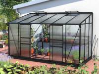 Vitavia Gewächshaus Ida 7800 HKP 6 mm, Schwarz