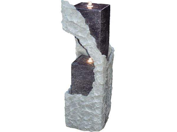 Granimex Lizu 4-Eck-Säule, inkl. LED-Beleuchtung und Pumpe Granimex Lizu 4-Eck-Säule, inkl. LED-Beleuchtung und Pumpe