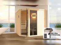 Weka Sauna Varberg Gr. 3 inkl. 7,5 kW BioS