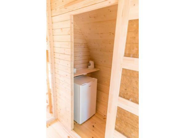Wolff Finnhaus Campingfass Mega: zusätzliche Wand mit Schiebetür Wolff Finnhaus Campingfass Mega: zusätzliche Wand mit Schiebetür