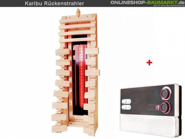 Karibu Rückenstrahler Set 1 mit Vitamy-Strahler und Rückenlehne Karibu Rückenstrahler Set 1 mit Vitamy-Strahler und Rückenlehne