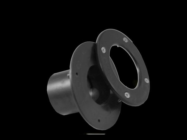 Folienflansch aus ABS Kunststoff- für Fallrohre aus Kunststoff, Durchmesser 60 mm Folienflansch aus ABS Kunststoff- für Fallrohre aus Kunststoff, Durchmesser 60 mm