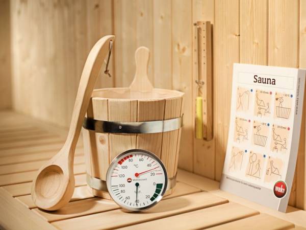 Weka Sauna Premium Zubehörset Weka Sauna Premium Zubehörset
