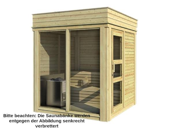 Wolff Finnhaus Sauna Paradiso 2x2