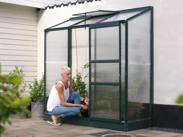 Vitavia Gewächshaus Ida 1300 HKP 4 mm dunkelgrün Vitavia Gewächshaus Ida 1300 HKP 4 mm dunkelgrün