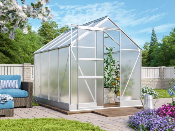 Vitavia Gewächshaus Apollo 5000 HKP 4 mm Alu Vitavia Gewächshaus Apollo 5000 HKP 4 mm Alu