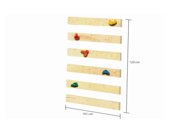 Akubi Spielturm Danny Satteldach + Rutsche rot + Doppelschaukelanbau Klettergerüst + Anbauplattform XL + Kletterwand