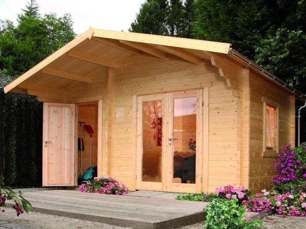 Wolff Finnhaus Gartenhaus Caro 34 Modern XL Wolff Finnhaus Gartenhaus Caro 34 Modern XL