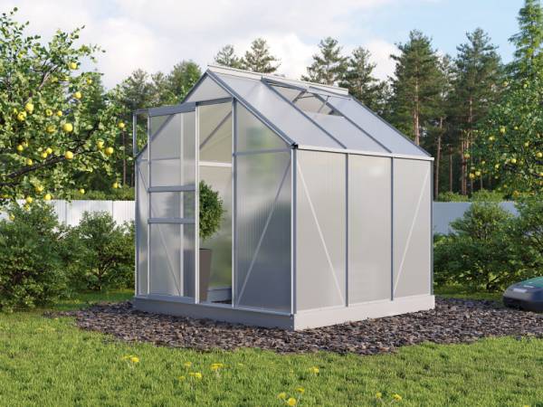Vitavia Gewächshaus Planet 3800 HKP 6 mm Alu eloxiert Vitavia Gewächshaus Planet 3800 HKP 6 mm Alu eloxiert