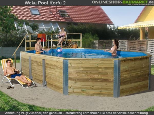 Weka Pool 594 A Sparset inkl. Sandfilteranlage Weka Pool 594 A Sparset inkl. Sandfilteranlage