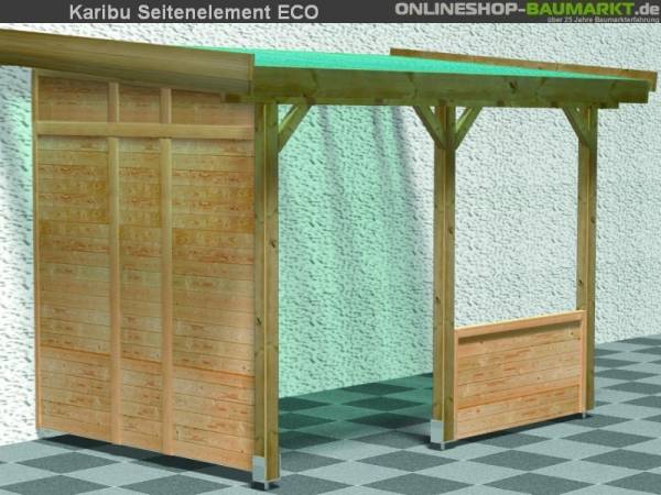 Karibu Frontelement halbhoch ECO Karibu Frontelement halbhoch ECO