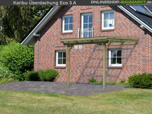 Karibu Terrassenüberdachung ECO Modell 3 Größe A Karibu Terrassenüberdachung ECO Modell 3 Größe A