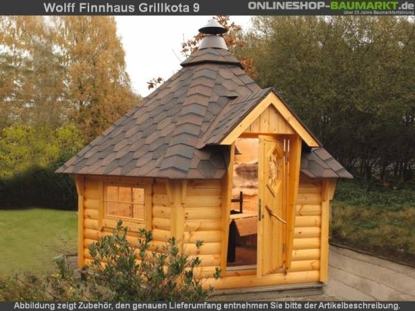 Wolff Finnhaus Grillkota 9 Grundset Wolff Finnhaus Grillkota 9 Grundset