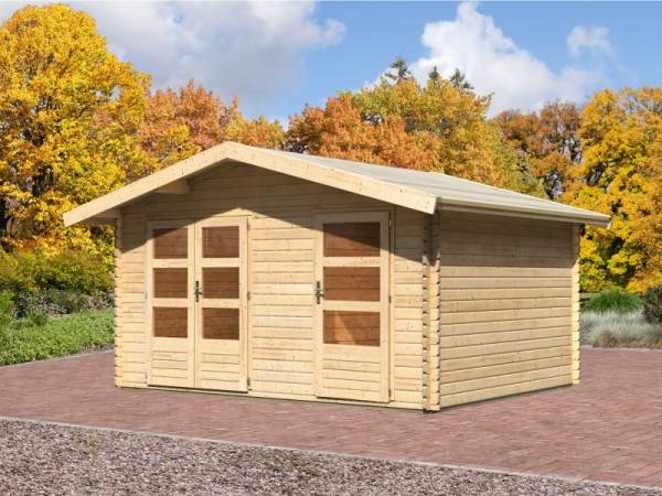 Karibu Aktions 2-Raum Gartenhaus Sahlenburg 1 Karibu Aktions 2-Raum Gartenhaus Sahlenburg 1