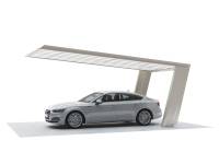 Ximax Aluminium Carport My-Port 7 Typ 2751 Typ 60 Standard Edelstahl-Look