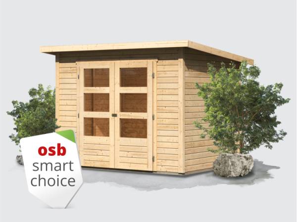 Osb smart choice Gartenhaus Stegen 3 natur