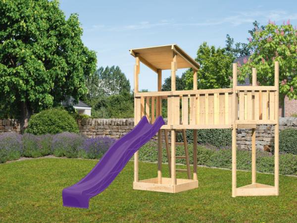 Kinderspielgerät Robuust 350x250cm Schaukel Kinderspielanlage Spielgerät  Holz 