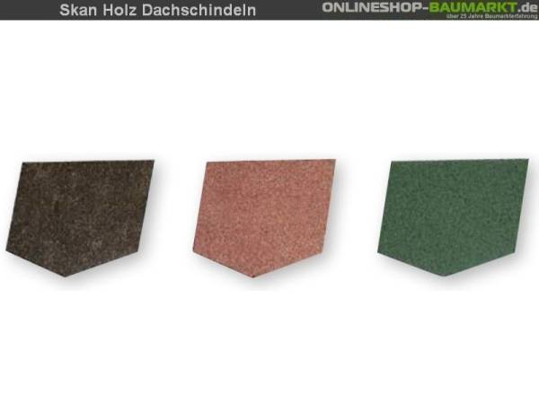 Skan Holz Dachschindeln schwarz Skan Holz Dachschindeln schwarz