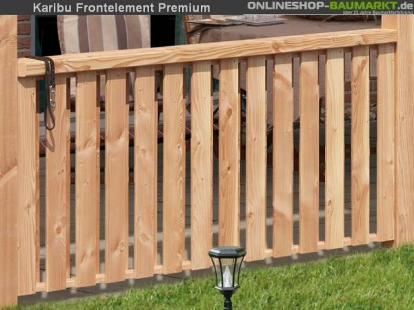Karibu Brüstung für Terrassenüberdachung Premium Karibu Brüstung für Terrassenüberdachung Premium