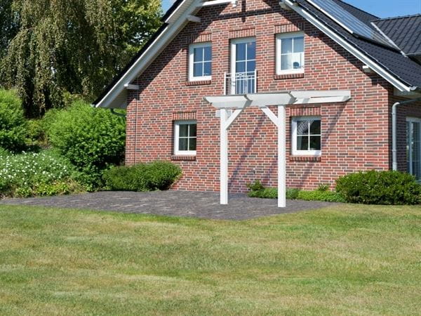 Karibu Terrassenüberdachung Classic Modell 2 Gr. A schneeweiß Karibu Terrassenüberdachung Classic Modell 2 Gr. A schneeweiß