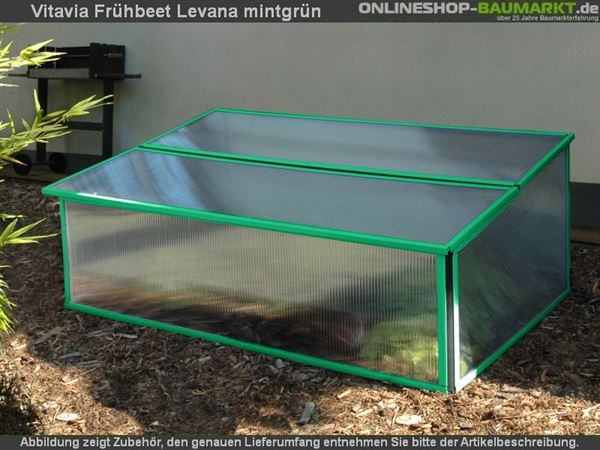 Vitavia Frühbeet Levana, mintgrün Vitavia Frühbeet Levana, mintgrün