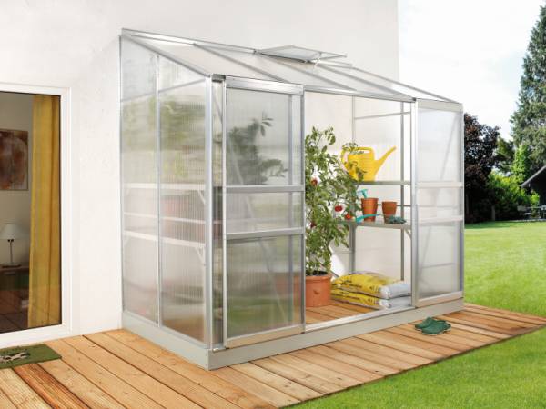 Vitavia Gewächshaus Ida 3300 HKP 4 mm Alu Vitavia Gewächshaus Ida 3300 HKP 4 mm Alu