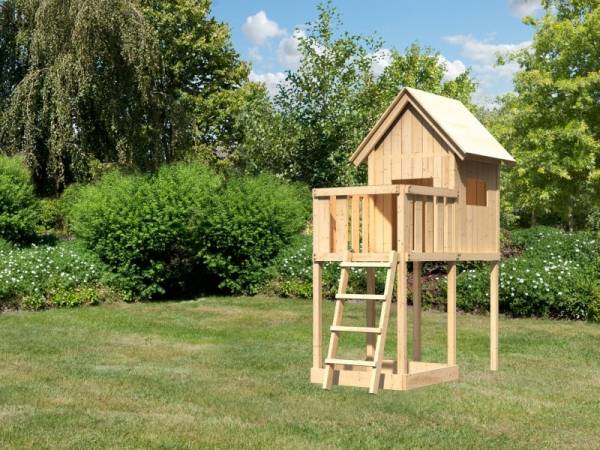 Akubi Spielhaus Frieda mit Anbau Akubi Spielhaus Frieda mit Anbau