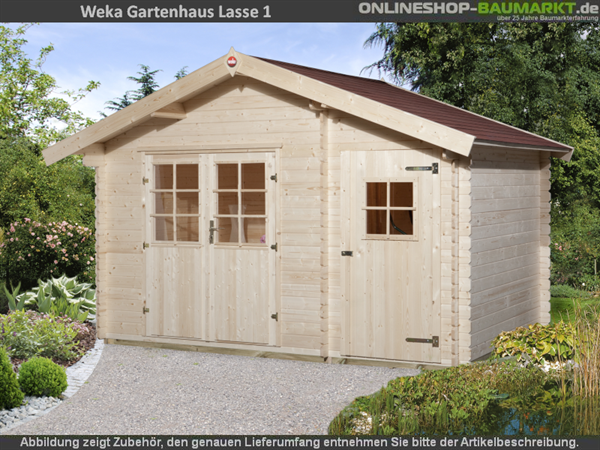 Weka Gartenhaus 253 Gr. 1 natur Weka Gartenhaus 253 Gr. 1 natur
