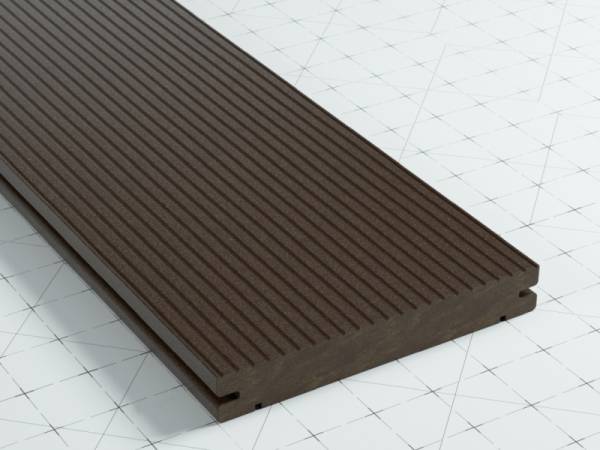 WPC Click Terrassendiele 4 Meter 19 x 138 mm Ebenholz WPC Click Terrassendiele 4 Meter 19 x 138 mm Ebenholz