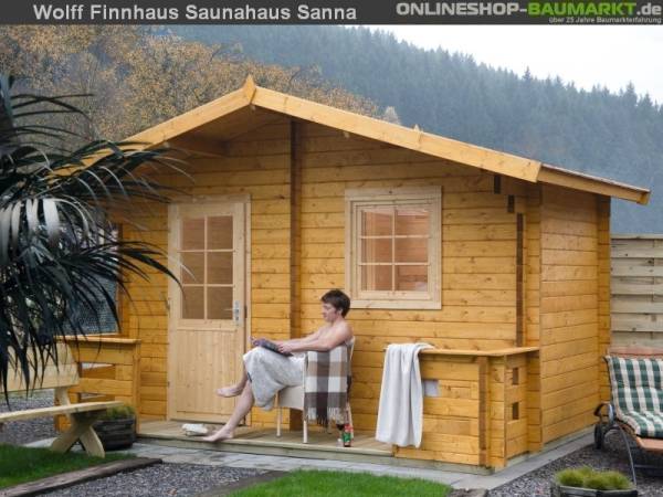 Wolff Finnhaus Saunahaus Sanna 70