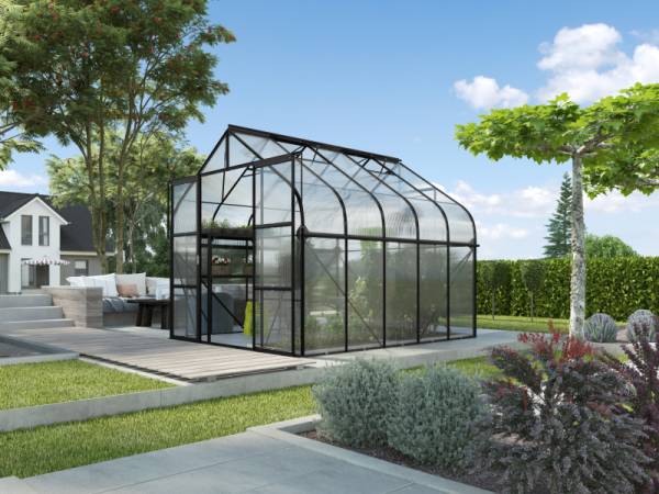 Vitavia Gewächshaus Diana 8300 HKP 4 mm in schwarz